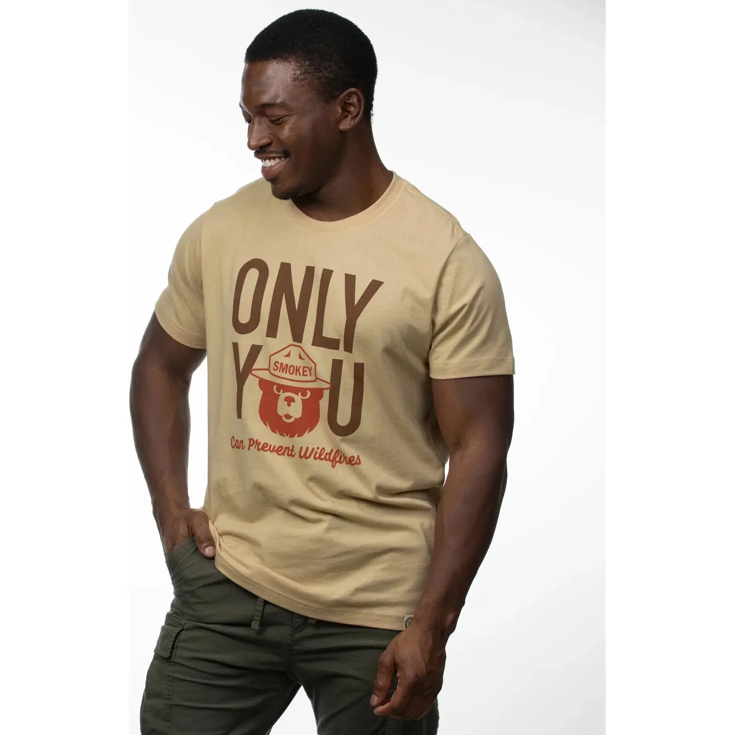 The Landmark Project Only You Smokey Bear T-Shirt - Fossil