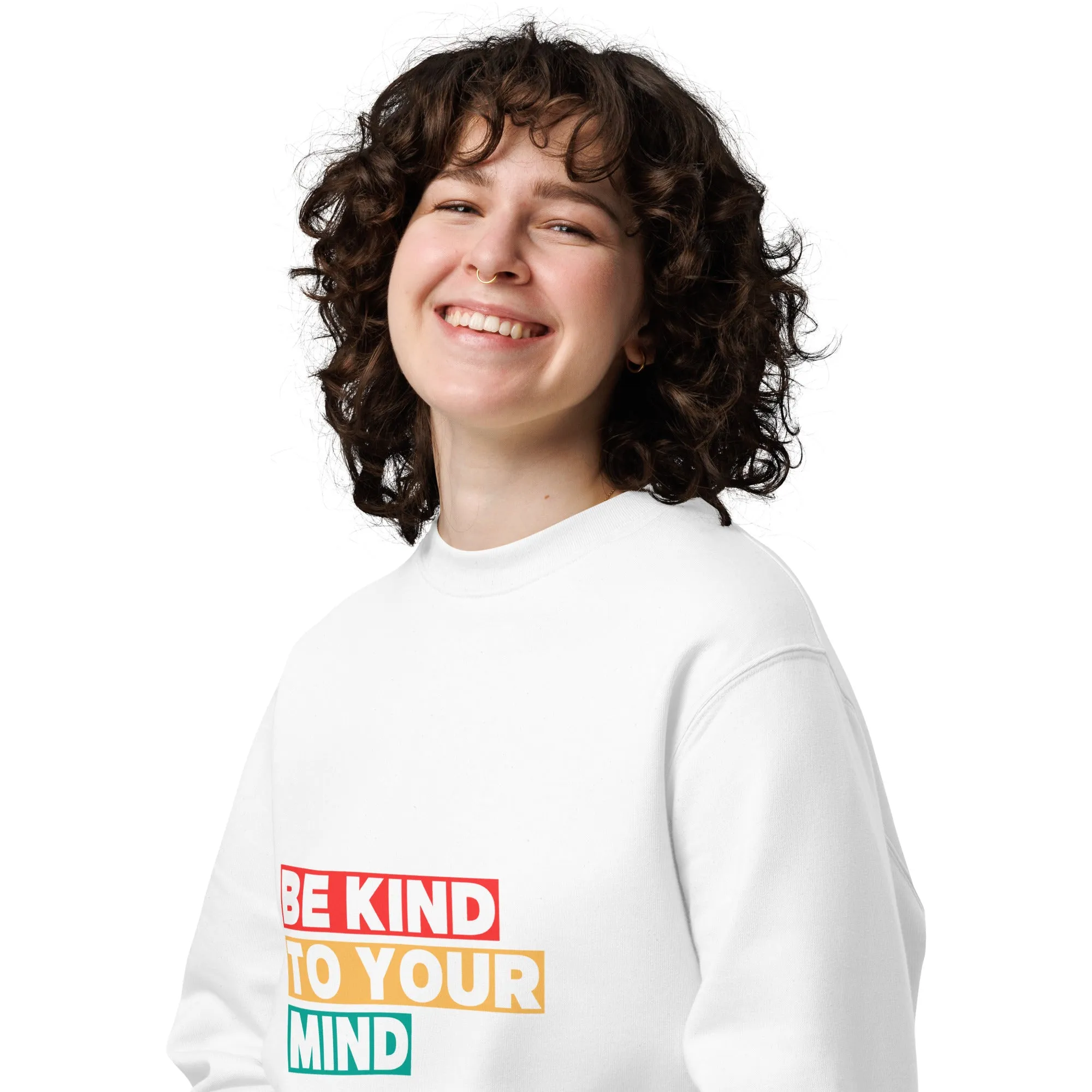 Unisex eco sweatshirt - Be kind to your Mind