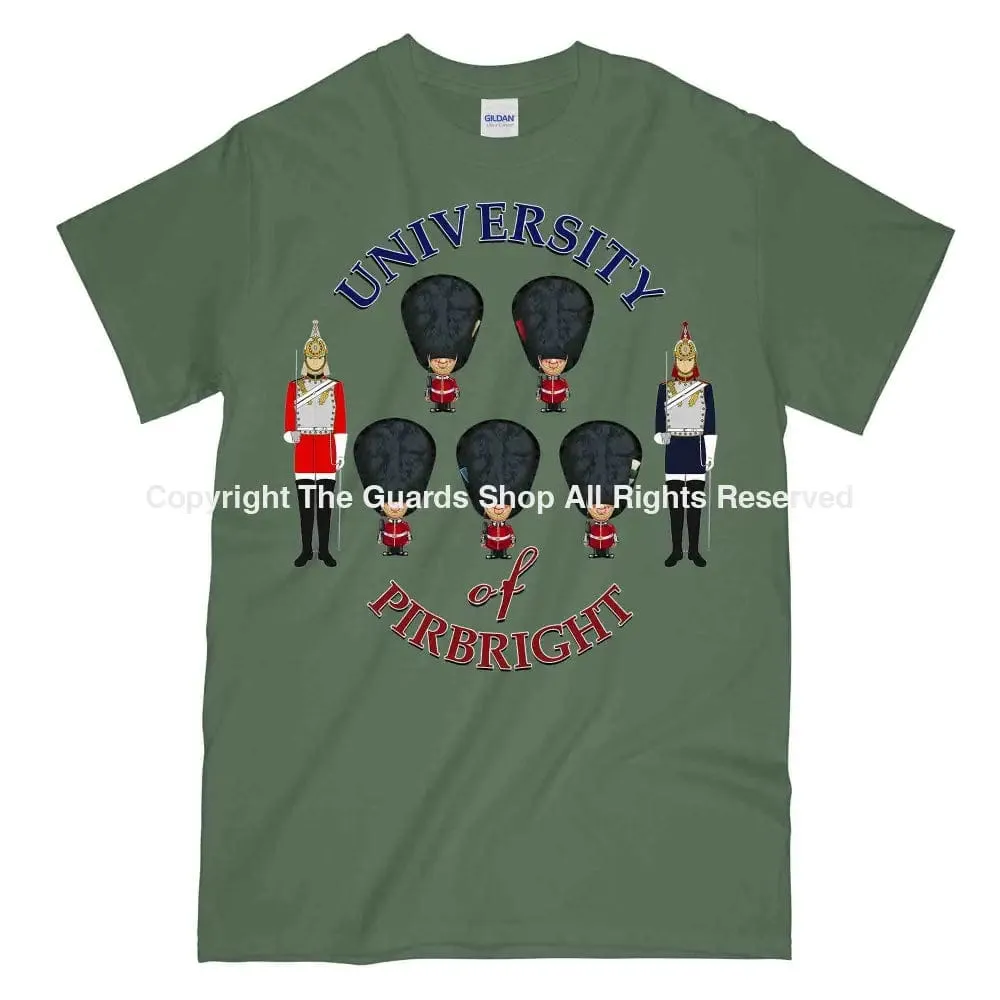 UNIVERSITY OF PIRBRIGHT GUARDS Printed T-Shirt