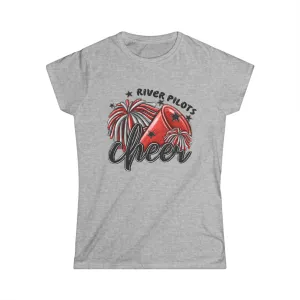 Women's Softstyle Tee - River Cheer