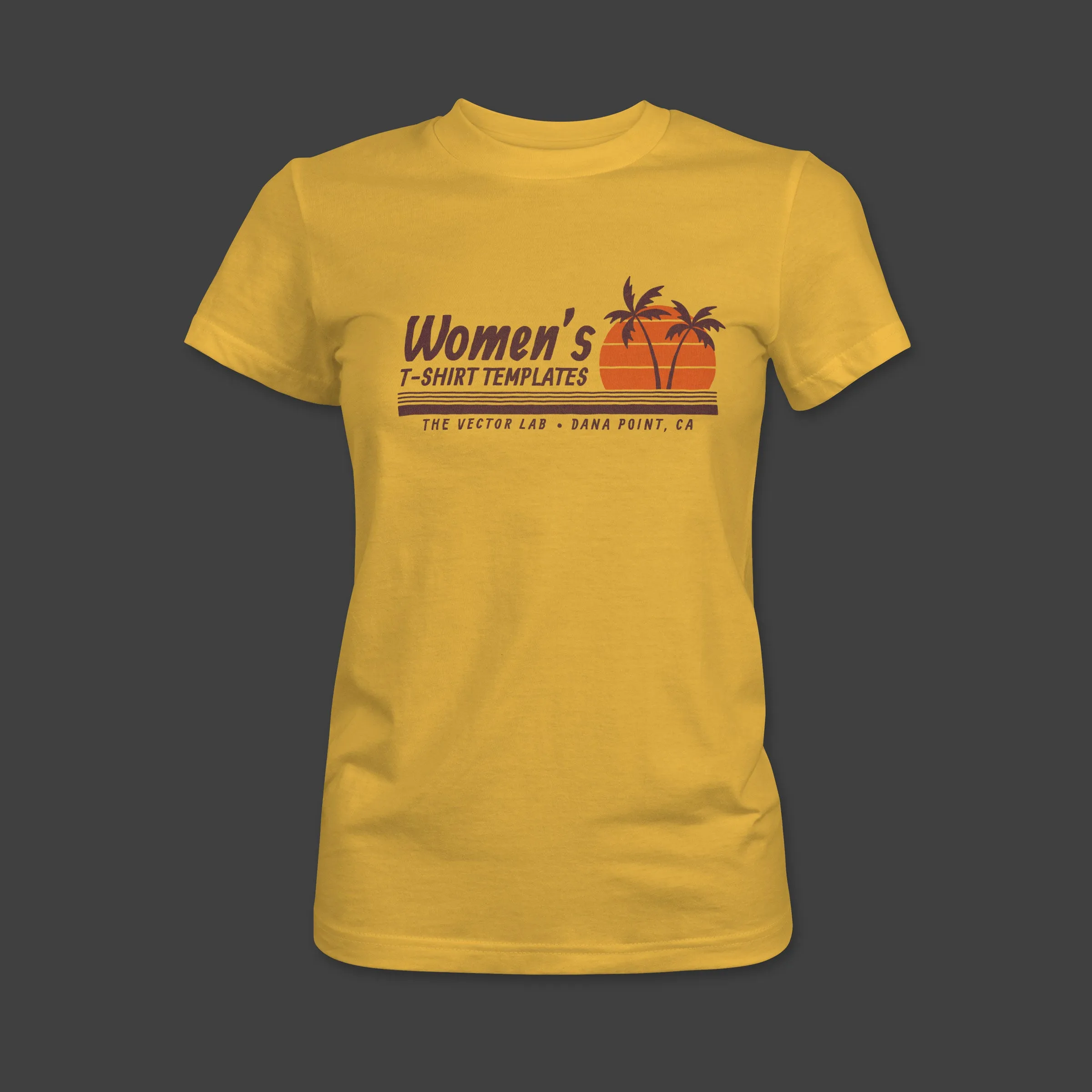 Women's T-Shirt Mockup Templates